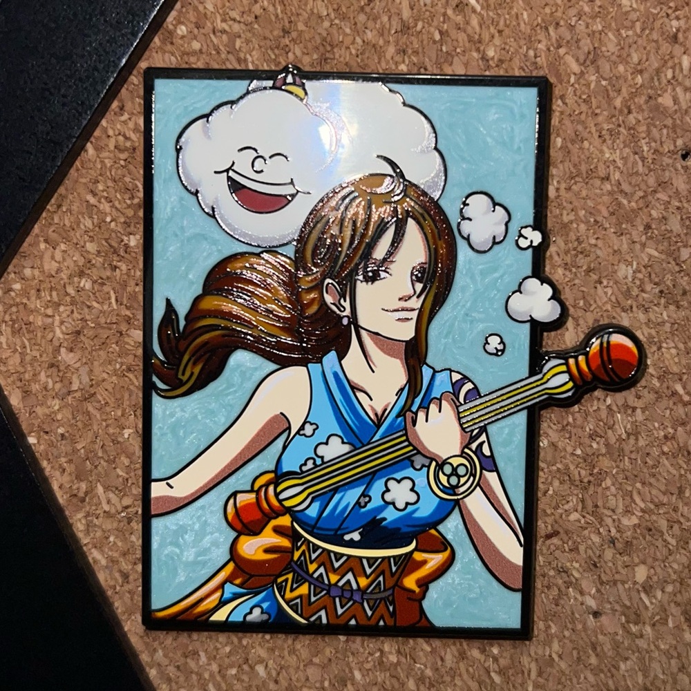 NakamaPin Nami & Zeus Wano Enamel Pin